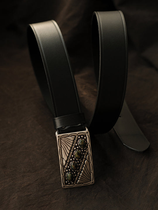 Turquoise Buckle Belt