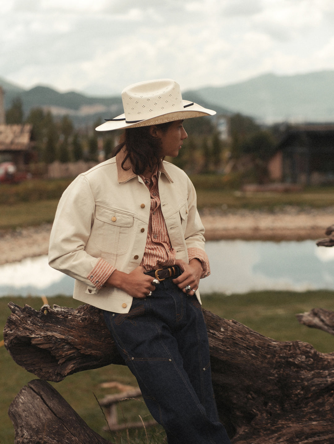 Western Series Daylight Knight 16oz Selvedge Undyed Canvas Jacket