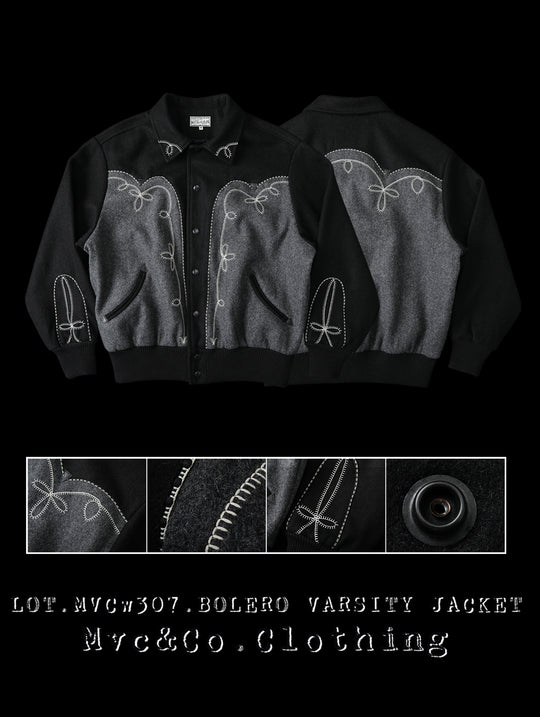 Bolero-Style Baseball jacket