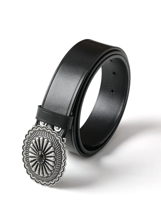 Sunflower Turquoise Buckle Belt