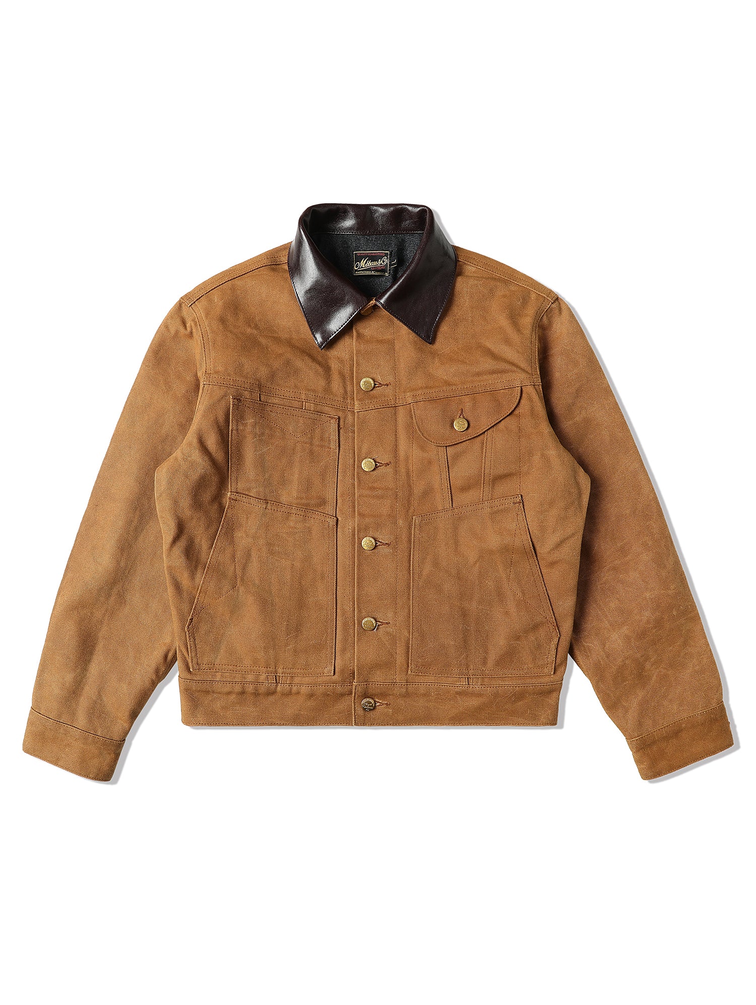 Mackinaw Wool Oil-Waxed Canvas Cruiser Jacket|mbbcar|menswear – MBBCAR