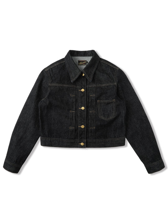 Women's 15.5OZ Type1 Selvedge Denim Jacket