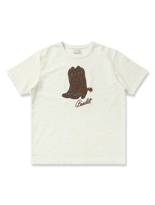 Western Series Vintage Western Boot Graphic T-shirt