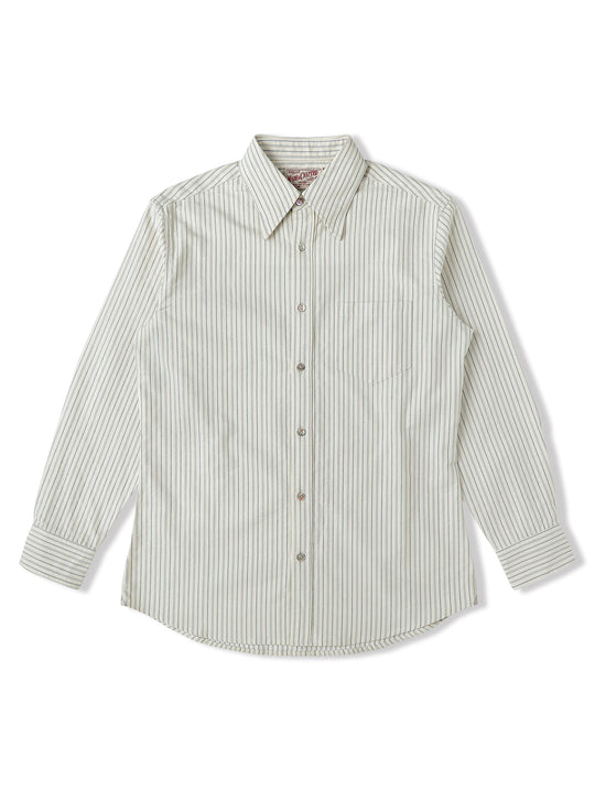 Long-Point Button-Down Shirt