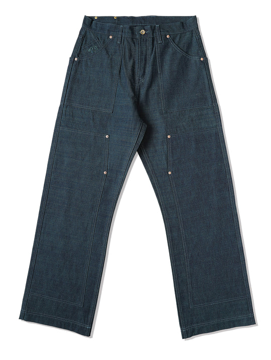 Ba Series 11.5OZ Double Knee Wide-Leg pants