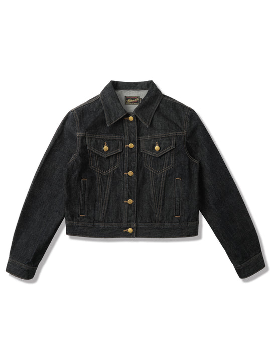 Women's 15.5OZ Type3 Selvedge Denim Jacket