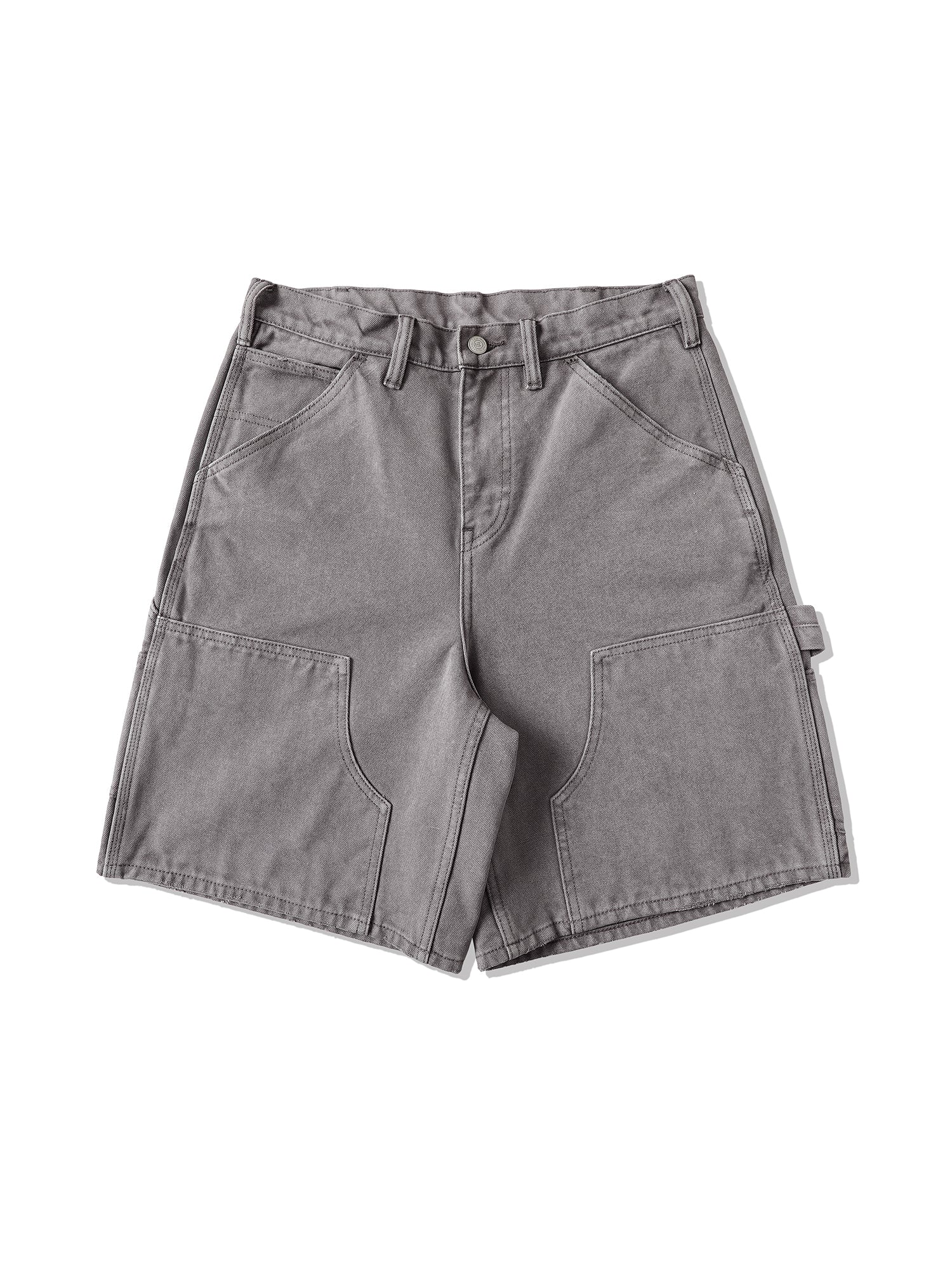 シ*ク様 THEREDTHREAD S shaggy shorts　gray M THEREDTHREAD S shaggy shorts gray M Grey Relaxed Fit Shorts