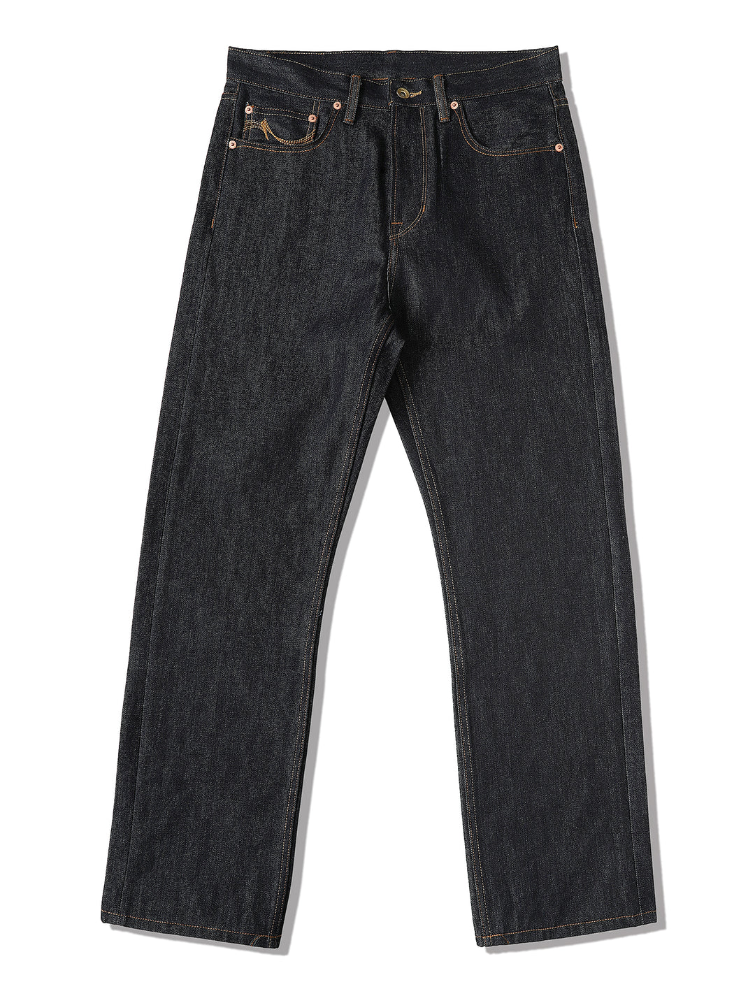 "The Last Yard" 14OZ 701 Straight-fit jeans