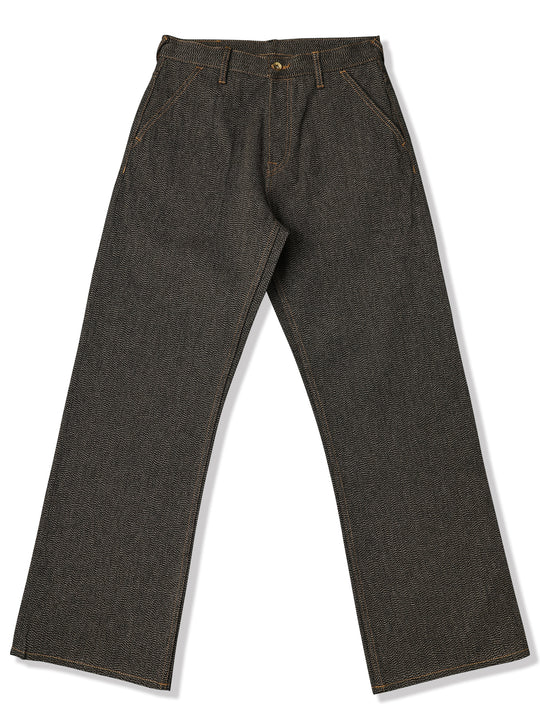 Mvc&Co. 724# Salt-and-Pepper Wide-Leg jeans