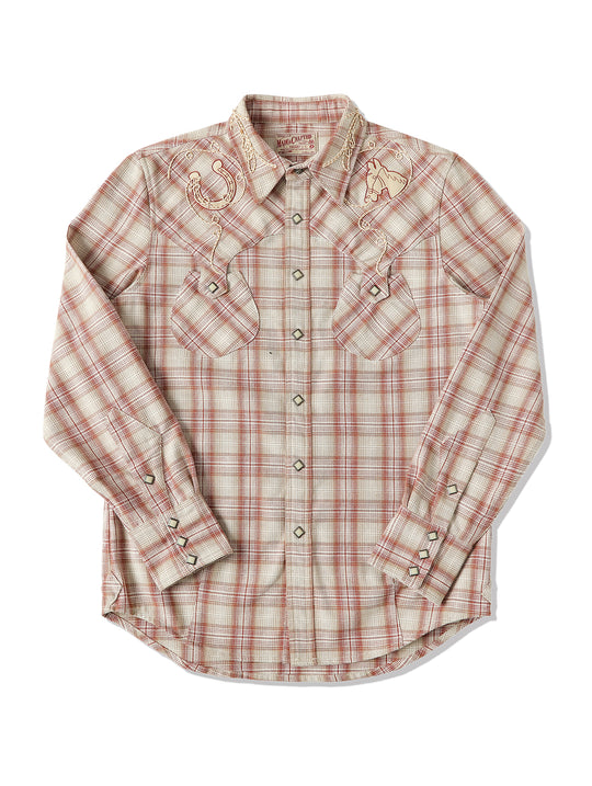 Western Series Couching Embroidery Shirt