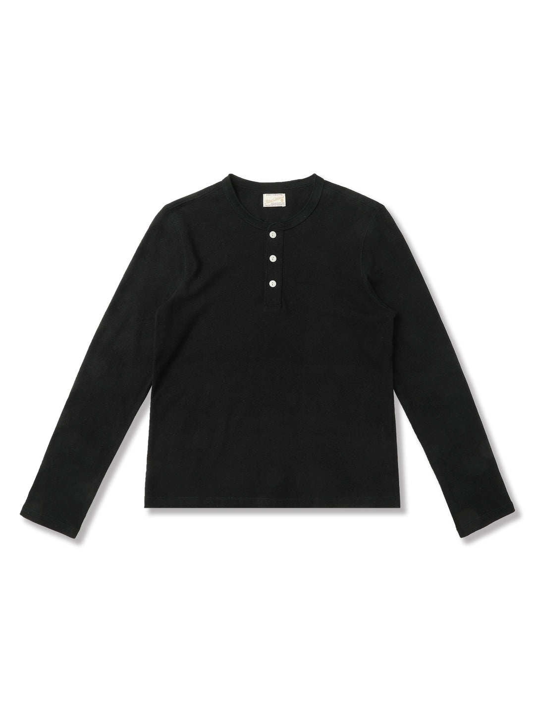 Women's Classic Long-sleeve Henley shirt-White