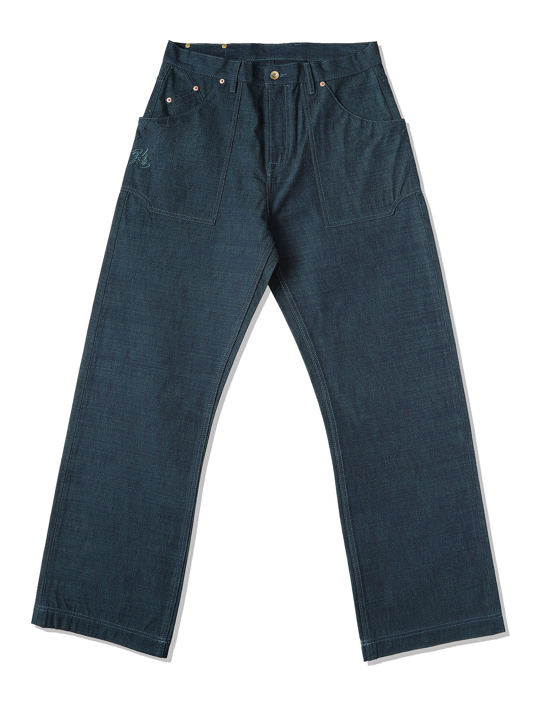 Ba Series 11.5OZ Wide-Leg pants
