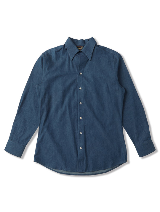 Riviera One-Piece Collar Denim Shirt