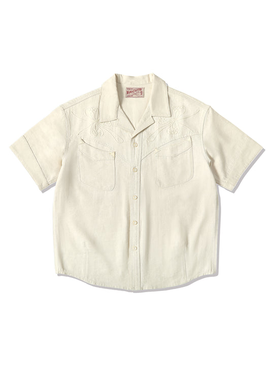 Western Cuban Collar Shirt