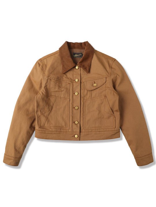 Women's Mackinaw Wool Canvas Cruiser Jacket