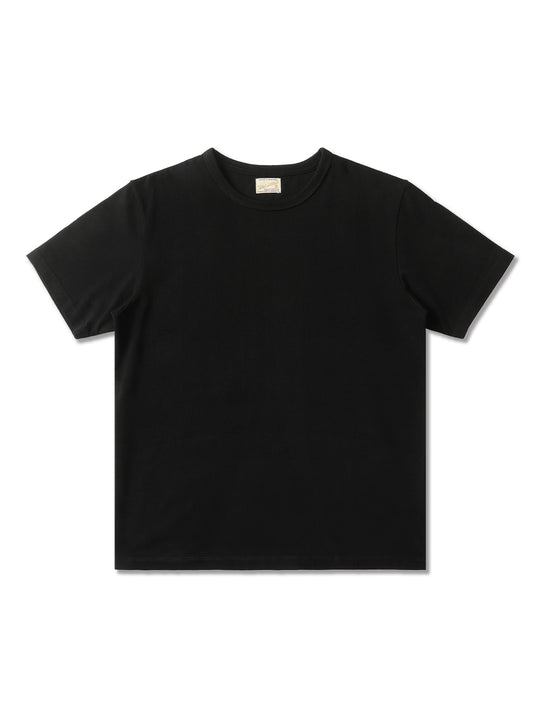 Three-Color Regular-Fit Crew Neck T-shirt-White