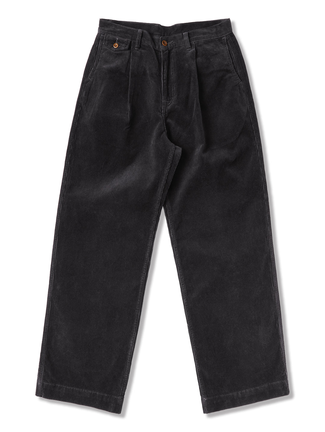 Corduroy Chino pants-Charcoal Blue