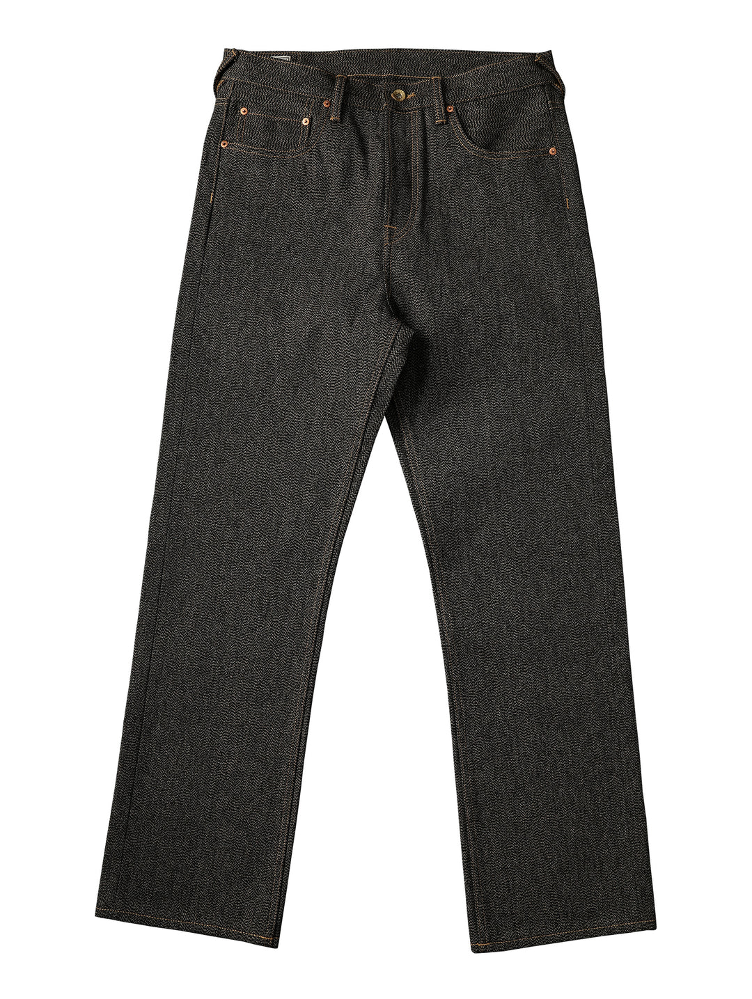 Mvc&Co. 719# Salt-and-Pepper Straight-Fit jeans