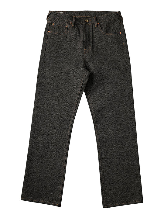 Mvc&Co. 719# Salt-and-Pepper Straight-Fit jeans