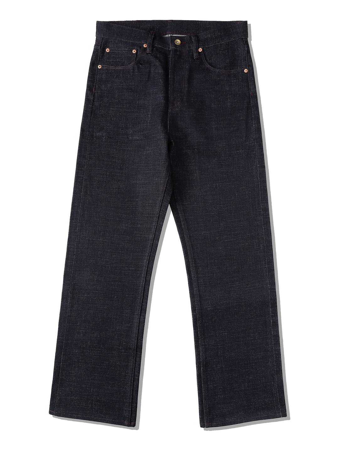 Xizang Collection Red Prayer Flag Core Straight-Fit Selvedge Denim jeans
