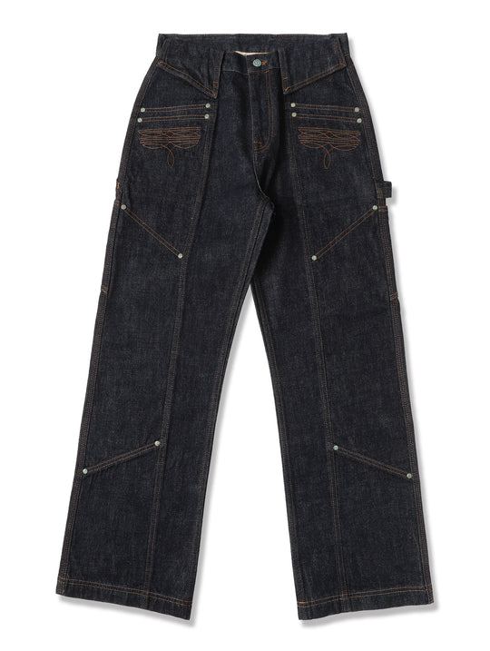 Western Series 16.4 OZ Logger IV Wide-Leg jeans