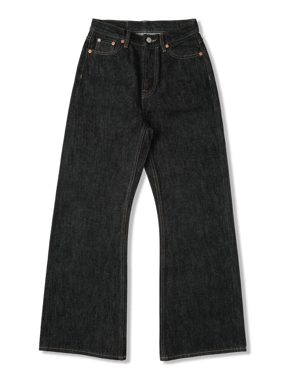 15oz Monroe II Flared jeans-Black Indigo