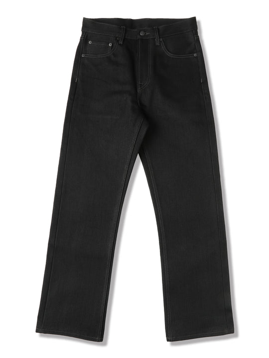 22.4OZ Carbonized Black Swordsman Straight-Leg jeans