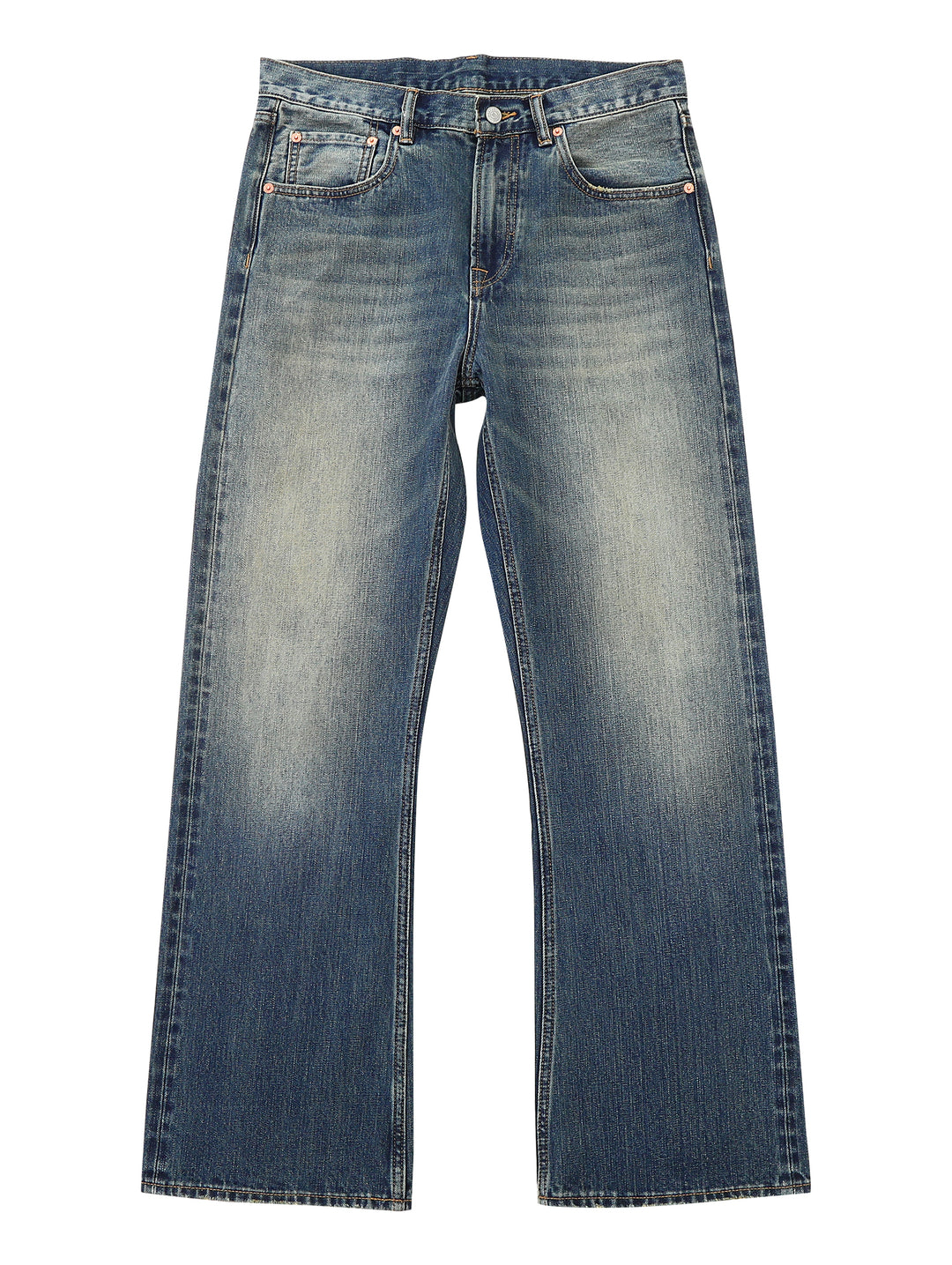 Nevada Wash Selvedge Denim Flared jeans