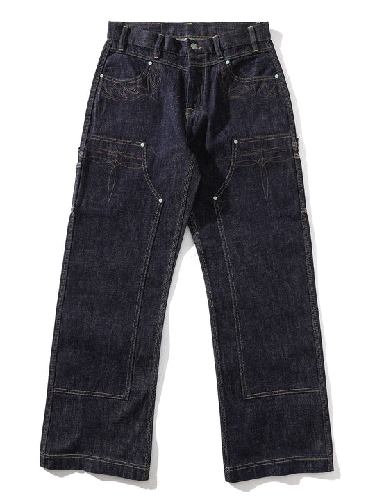 16.4 OZ Western Logger Wide-Leg jeans
