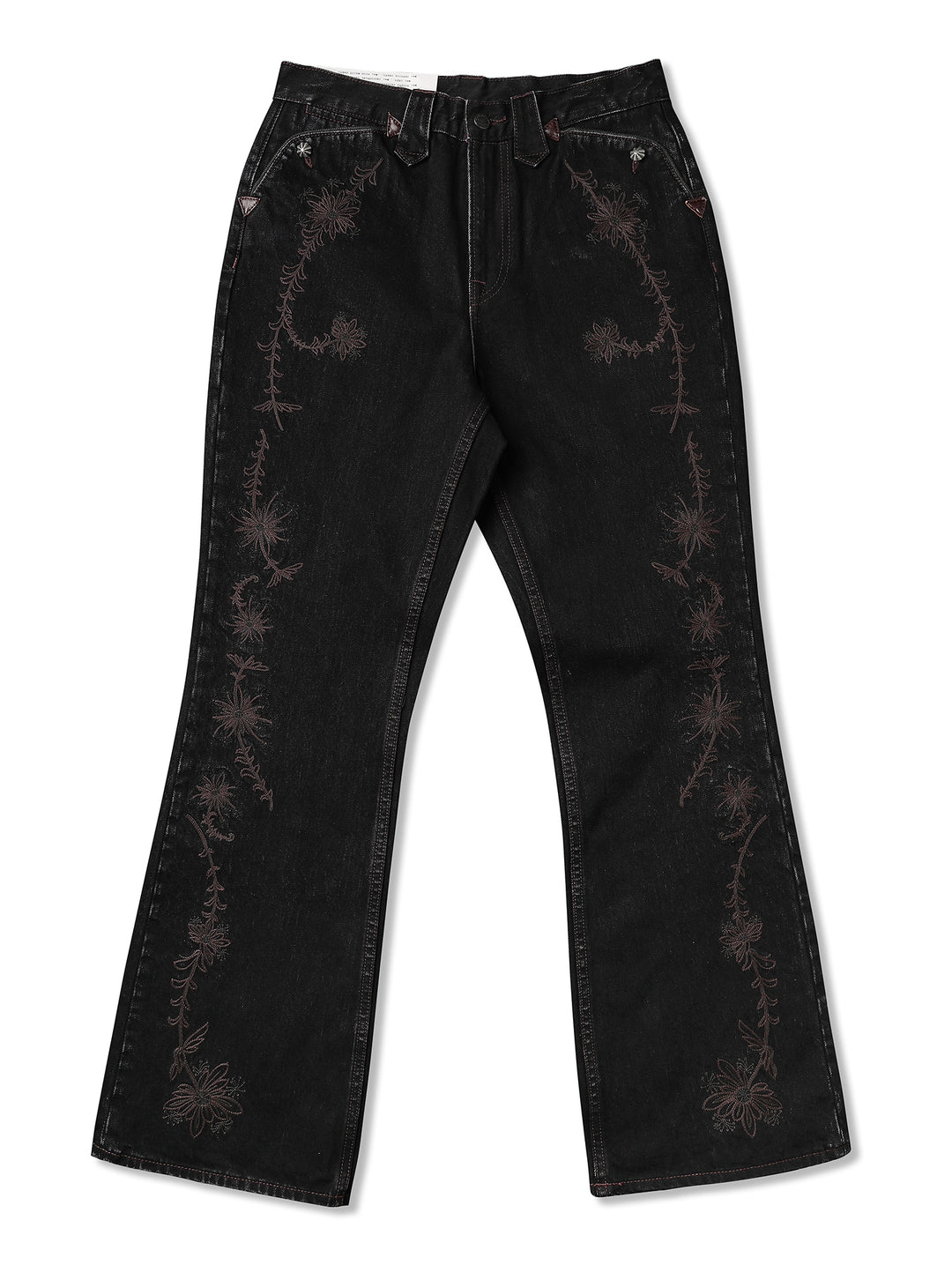Mvc&Co. 722# Western Embroidered Flare jeans