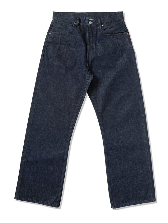 RAN Wide-Leg jeans-Plant Dyeing Indigo