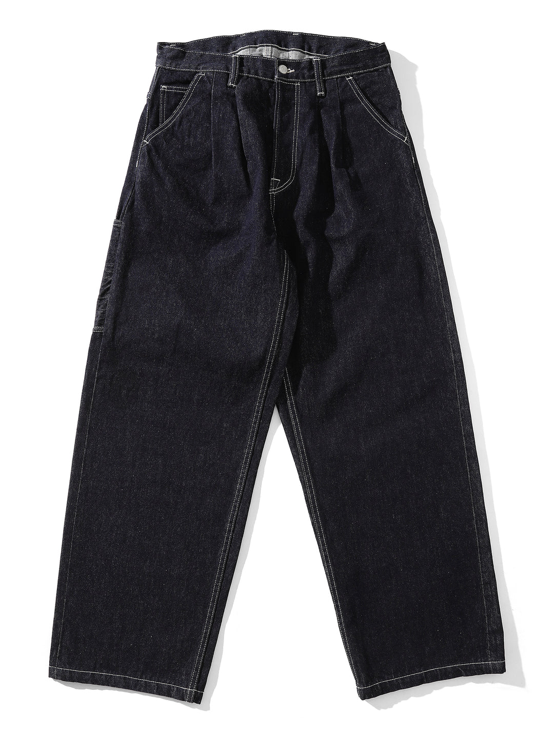 "Sun Never Sets" Wide-Leg jeans