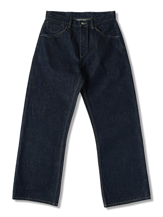 Lace-Back Selvedge Denim jeans
