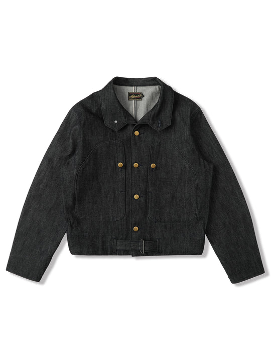 15.5oz French Shipyard Selvedge Denim Worker Jacket