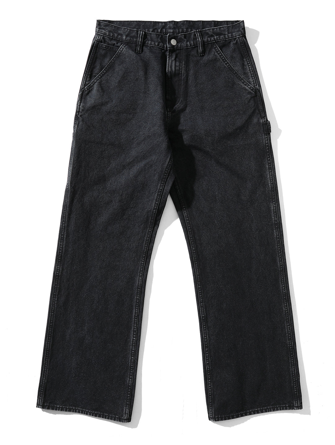 Distressed Wash B11 Lumberjack Wide-Leg jeans