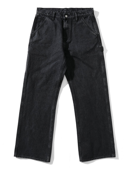Distressed Wash B11 Lumberjack Wide-Leg jeans