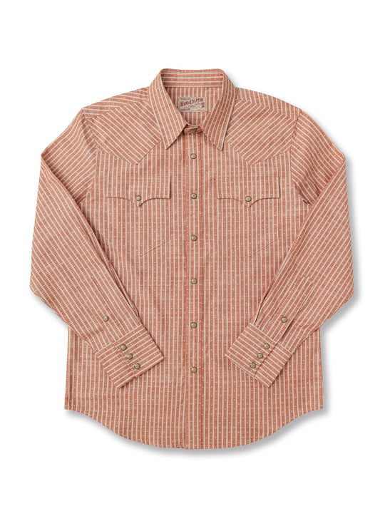Western Series Yarn-dyed Striped Jacquard shirt