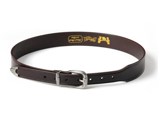 Horseshoe Pin Buckle Belt-Brown