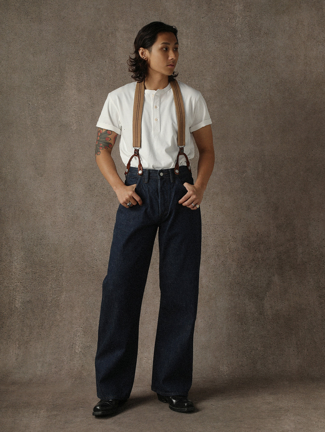 1870s Workwear Selvedge Denim jeans