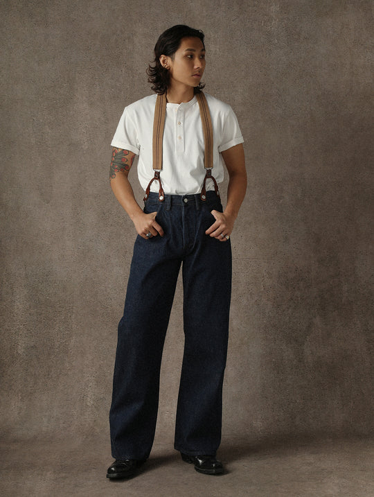 1870s Workwear Selvedge Denim jeans