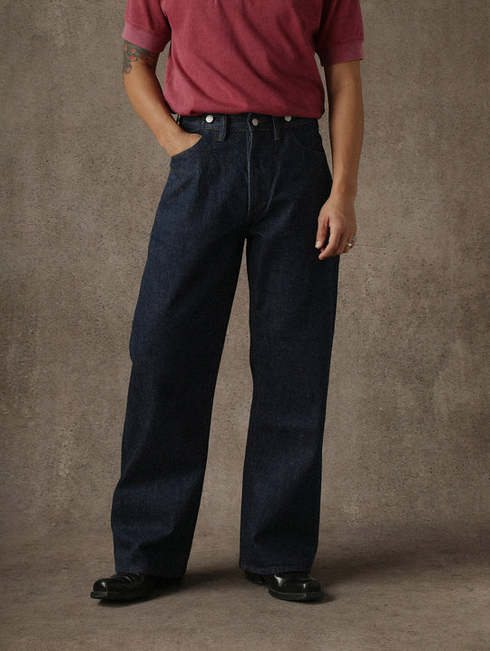 1870s Workwear Selvedge Denim jeans