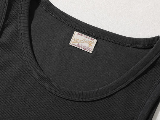 280 grams long fiber Tank Top-Grey