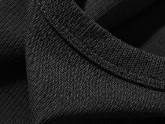 280 grams long fiber Tank Top-Grey