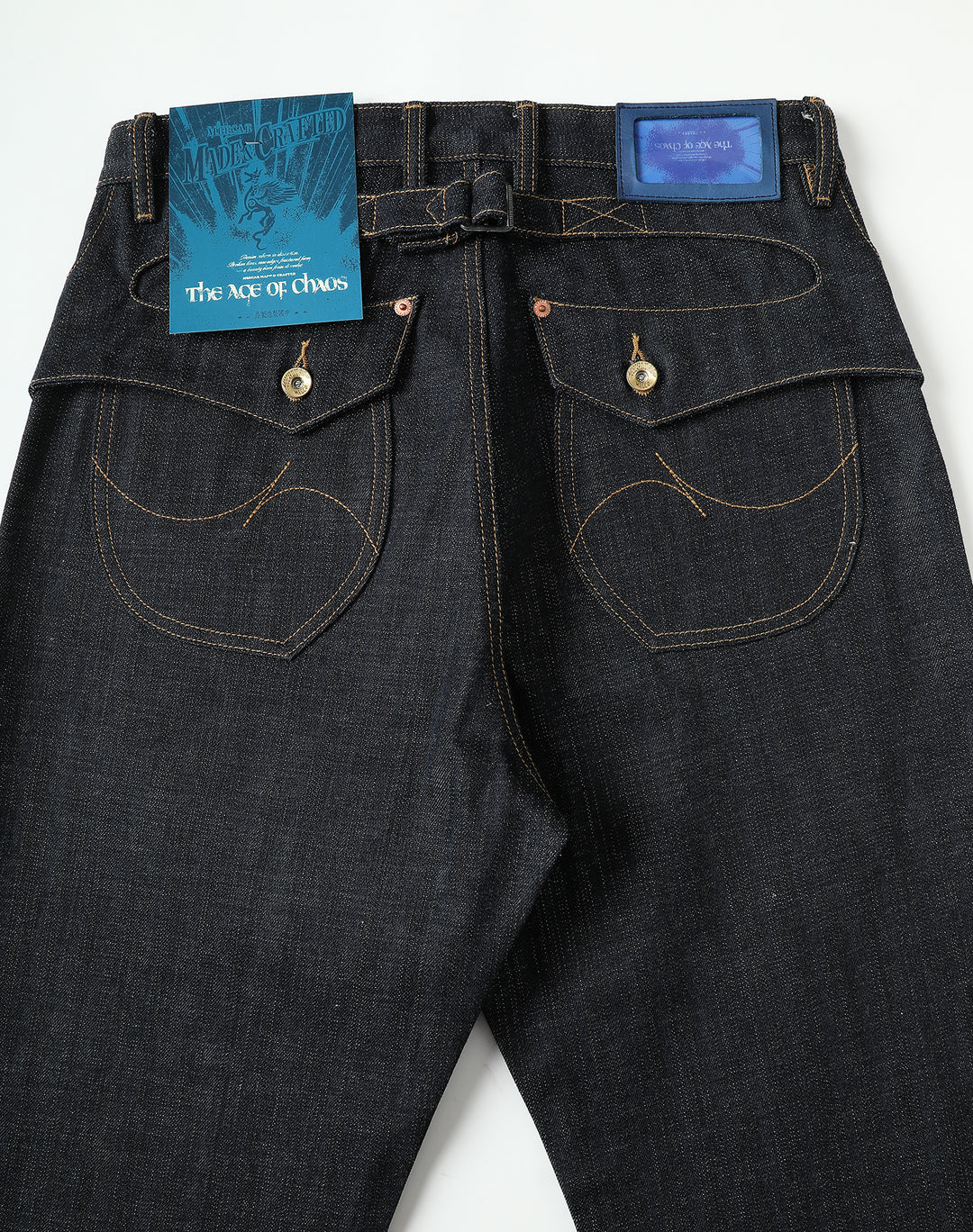 CHAOS ERA Series 18OZ 705B Wide-Leg jeans