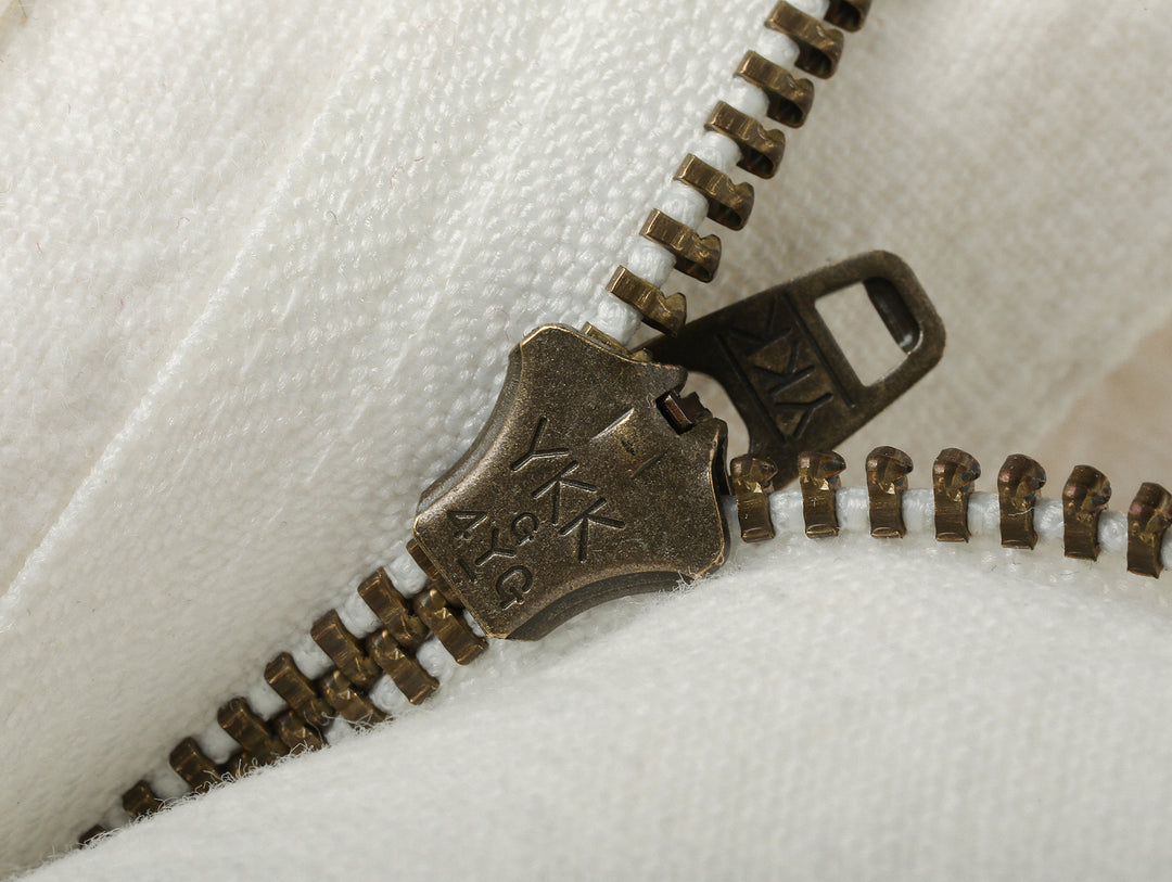 Linen-cotton chino trousers