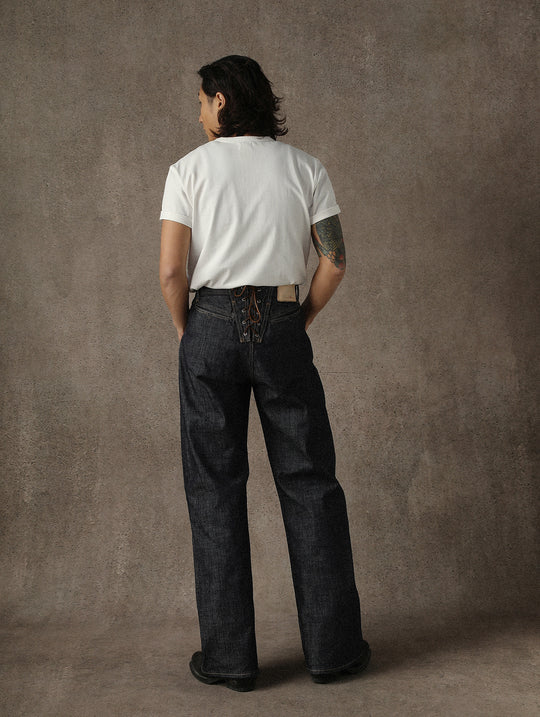 Mvc&Co. 720# Lace-Back Selvedge Denim jeans