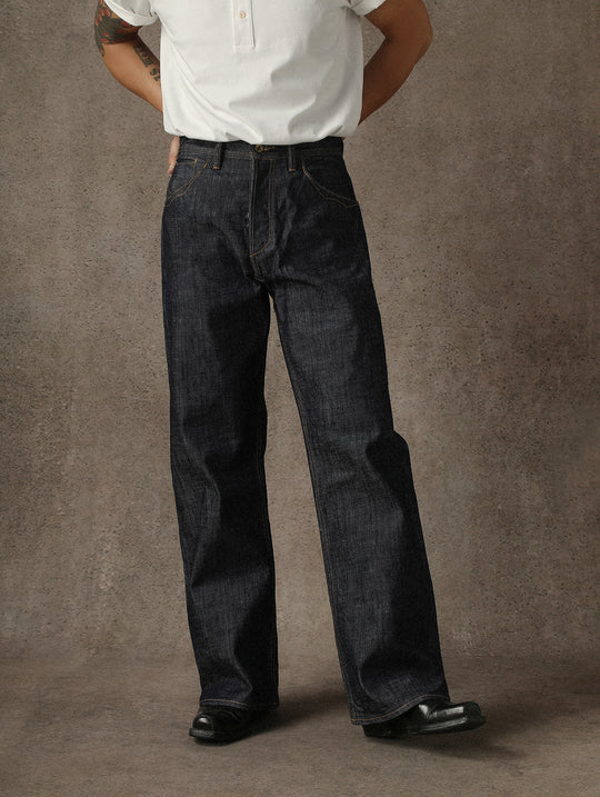 Mvc&Co. 720# Lace-Back Selvedge Denim jeans