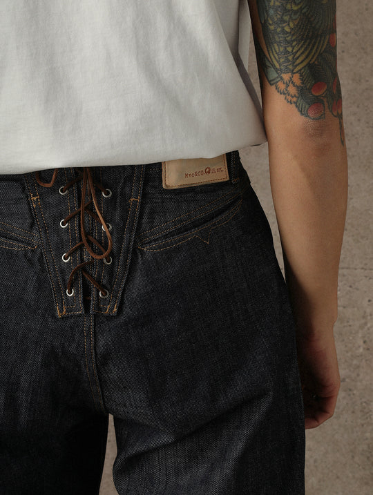 Mvc&Co. 720# Lace-Back Selvedge Denim jeans