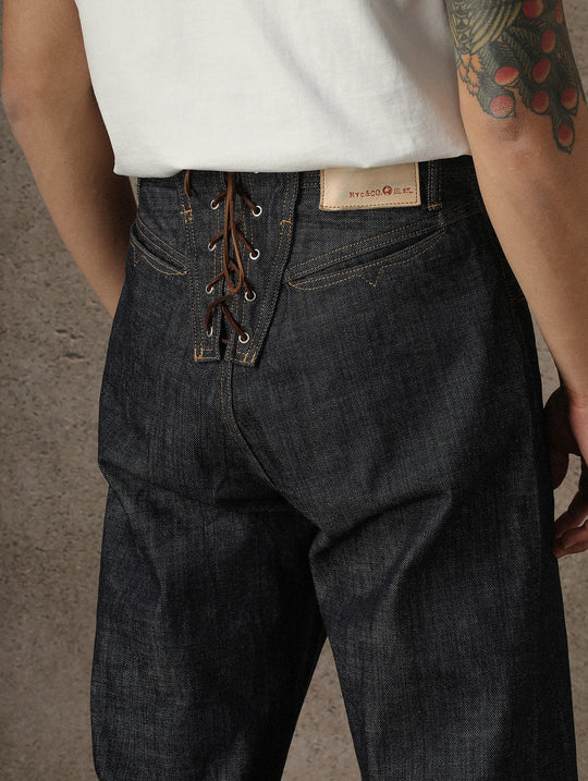 Mvc&Co. 720# Lace-Back Selvedge Denim jeans