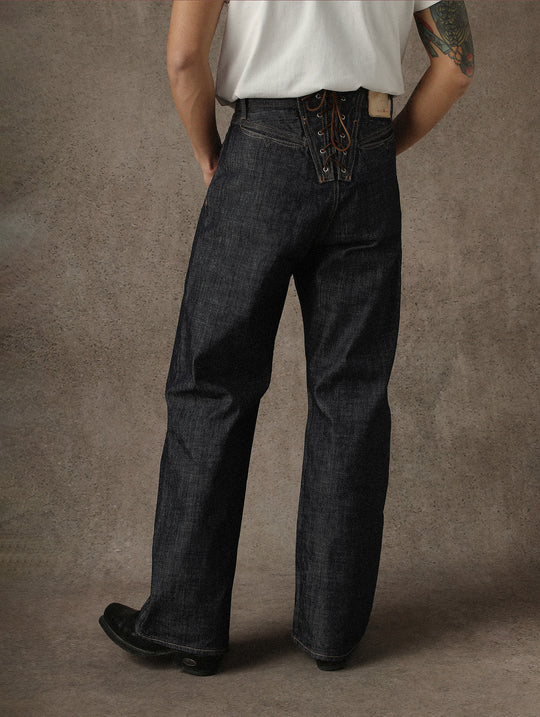 Mvc&Co. 720# Lace-Back Selvedge Denim jeans